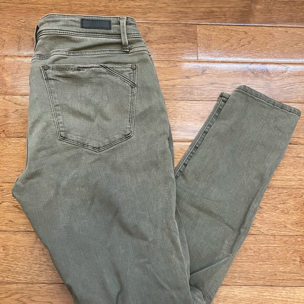 Buckle Skinny Jeans